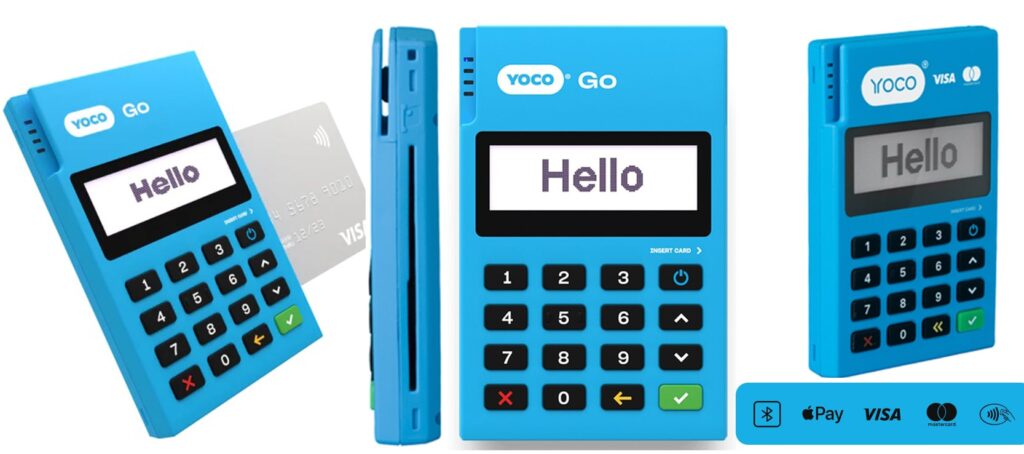 Yoco Go card machine features