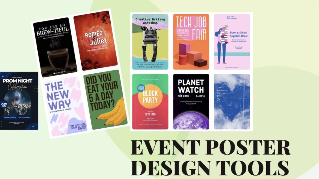 Best Event Poster design softwares and apps