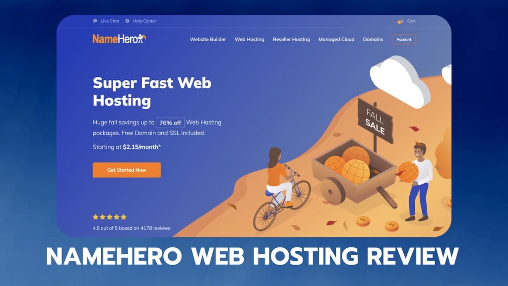 namehero review - web hosting company review