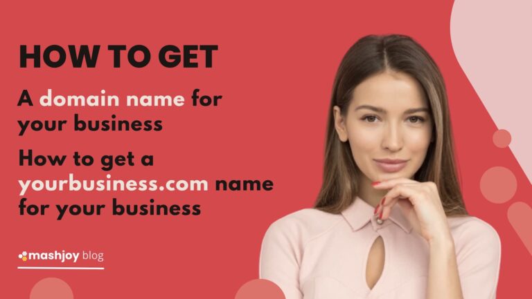 how to get a website domain name for business